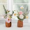 Artificial Flowers with Baskets Faux Flowers Plant Bridal Bouquets Hotel Decor Flower Arrangements for Events Weddings