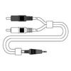 OFC Stereo Mini Plug To RCA Red and White Audio Cable MST-10 3.5mm (10m)
