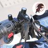 Samcos Motorcycle Helmet Lock, Helmet Holder, 1 Set, Multi-functional, Universal Holder, Anti-Theft, Motorcycle, Electric