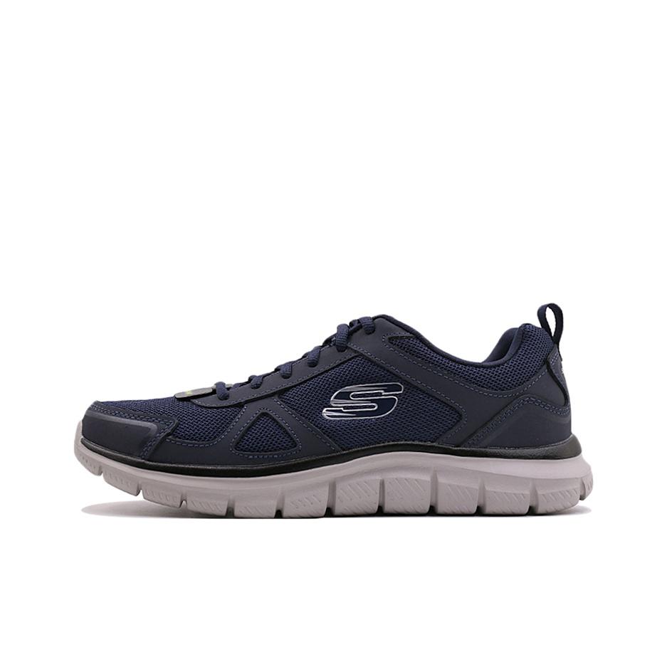 Skechers Track Fabric Synthetic Leather Comfortable