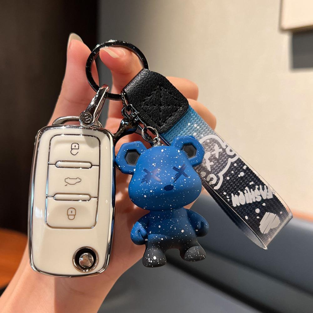 Durable for VW Key Holder for Golf Polo Passat Tiguan Lavida Bora Sagitar Troc Tuyue Lamando Protective Cover