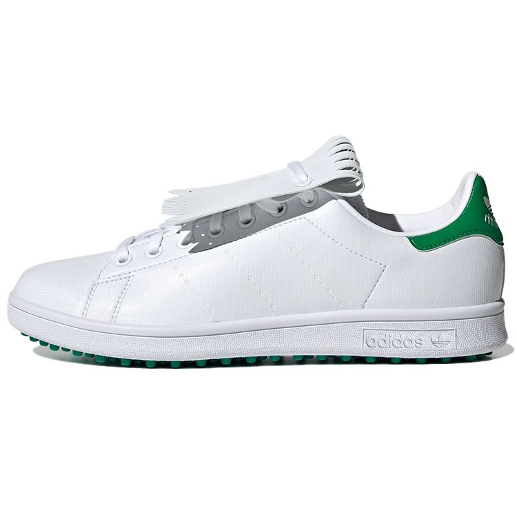 

Adidas Stan Smith Primegreen Spikeless Golf Men s Shoes Cloud White Green Q46252 46.5 белый