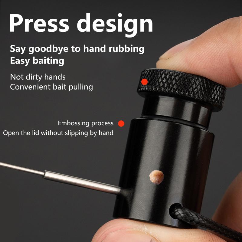 Fishing Line Extrusion Bait Feeder Metal Fishing Hook Extractor For Small Objects Squeezer Hook Remover Fishing Gear