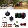 Universal Light Turn Signal Switch + Flasher Relay + Horn Replacement for Motorcycles ATV UTV Golf Cart