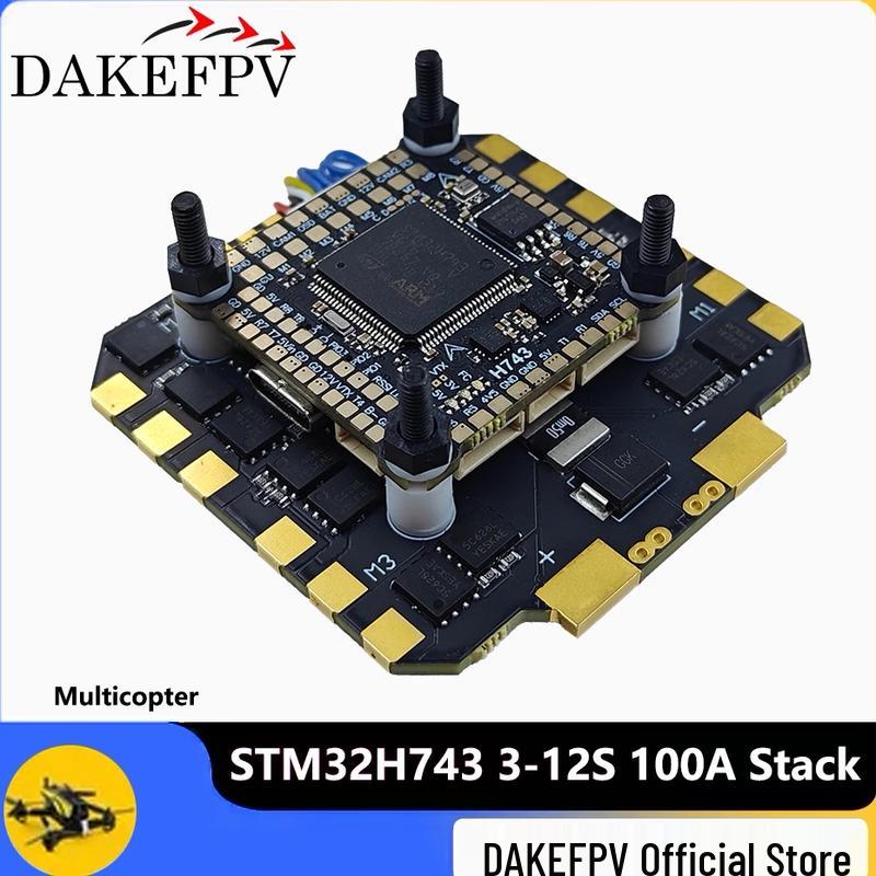DAKEFPV H743+QH80 FPV Flight Stack