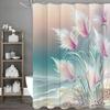 Fantasy Reed Shower Curtain, Bathroom Decorative Shower Curtain, Waterproof Shower Curtain with Hooks