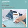 MENGTING 233ml Thickened Disposable Paper Coffee Cups, 100 Count