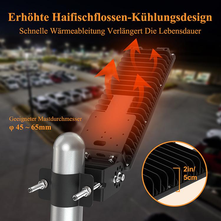 New Arrival 100W Street Lights LED Outdoor Street Light from Germany High Brightness for Road and Highway Lighting