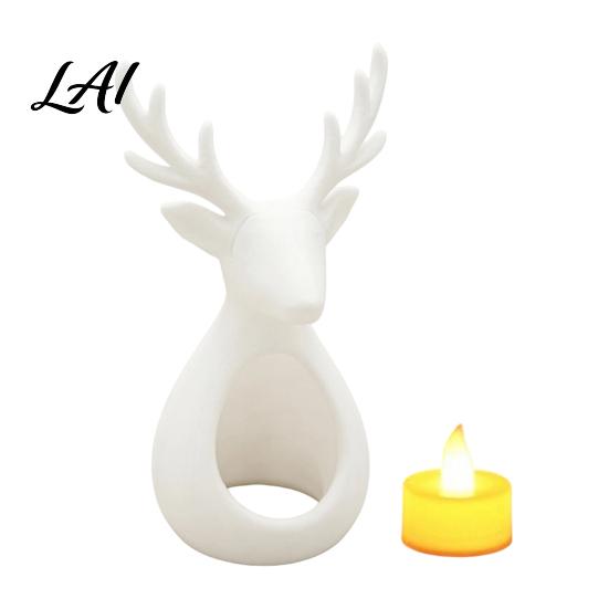 Warm Atmosphere Lighting Light Up Christmas Decoration with LED Flameless Candle Battery Operated Decorative Table Safe Candle Lamp