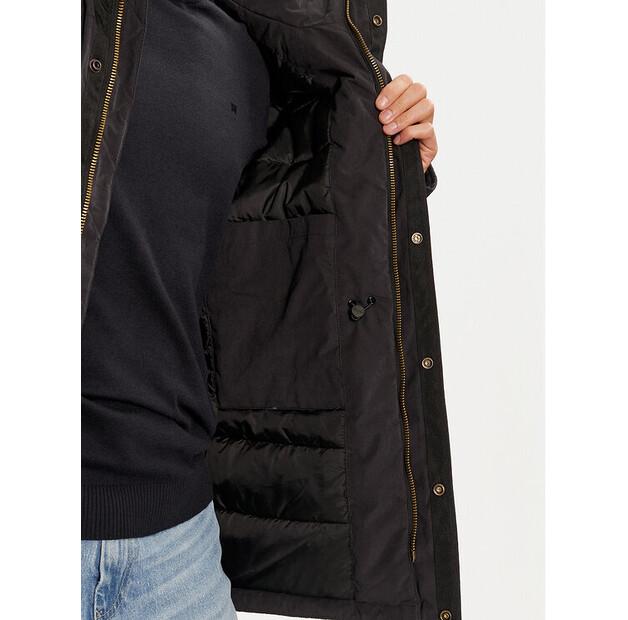 Зимняя куртка Wrangler 112357266, черная, стандартный крой