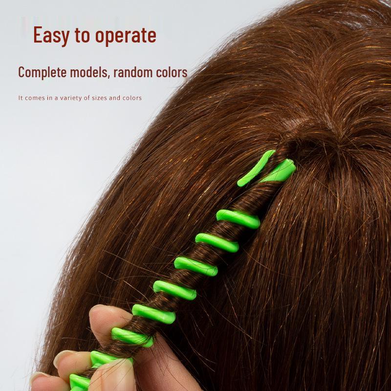 Complete Spiral Perm Kit: Hair Salon Cold Perm Tools & Screw Rod Curling Irons