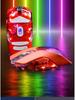 Transparent Luminous Wireless Mouse with Dual-Mode, Marquee Effect, and Magnetic Detachable Feature