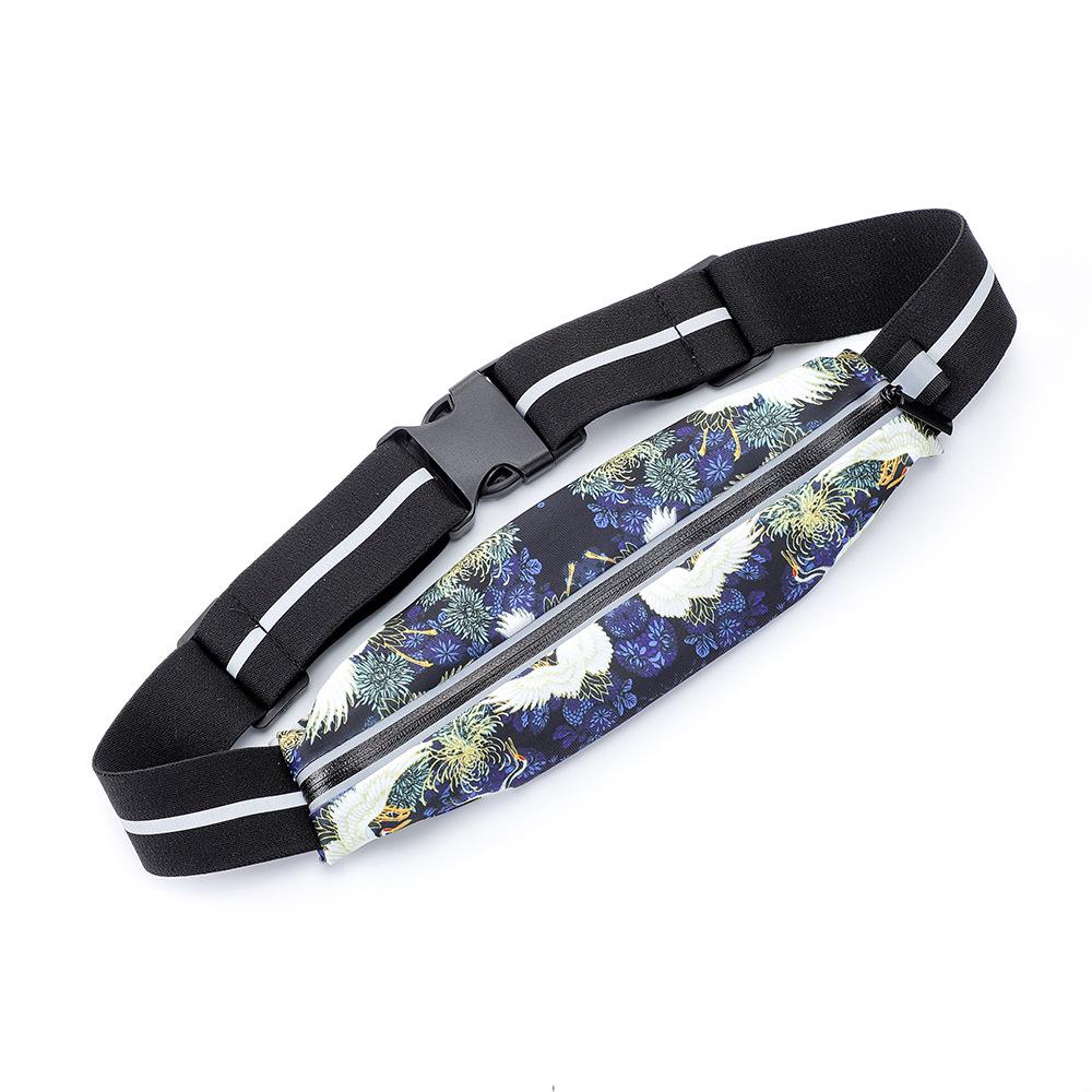 Lightweight Waterproof Sports Running Waist Bag - Invisible Elastic Phone Holder