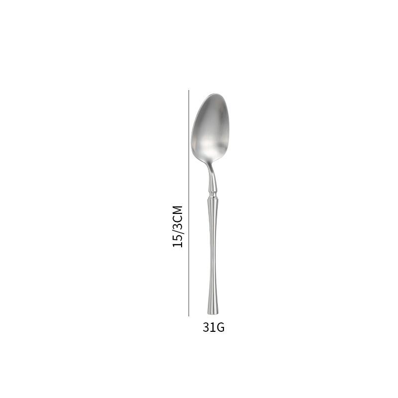 304 Stainless Steel Knife, Fork and Spoon Household Small Waist Tableware High-end Restaurant Western Tableware Steak Knife Red Wine