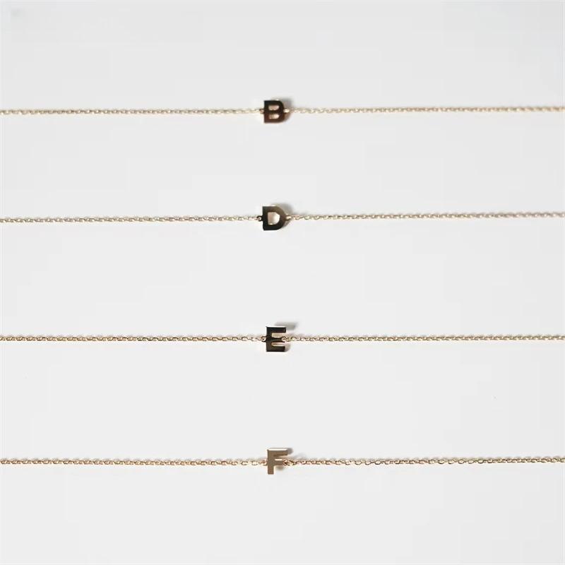 14K Gold Filled Initial Bracelet Custom Letter Jewelry Handmade Gold  Bracelet Boho Bracelets Vintage Tarnish Resistant Jewelry