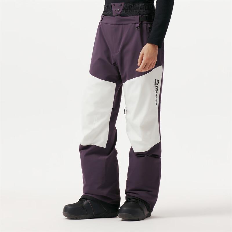 Tanboer Unisex Lightweight Loose-Fit Goose Down Snowboard Ski Pants 5550180A
