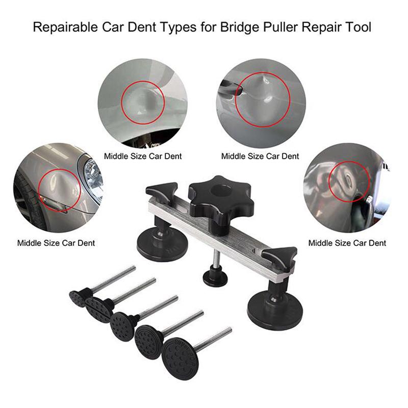 Car Repair Body Dents Repair Kit For Dents Puller Kit Traction Bridge Adhesive Rods For Pulling Dents For Car Accessory