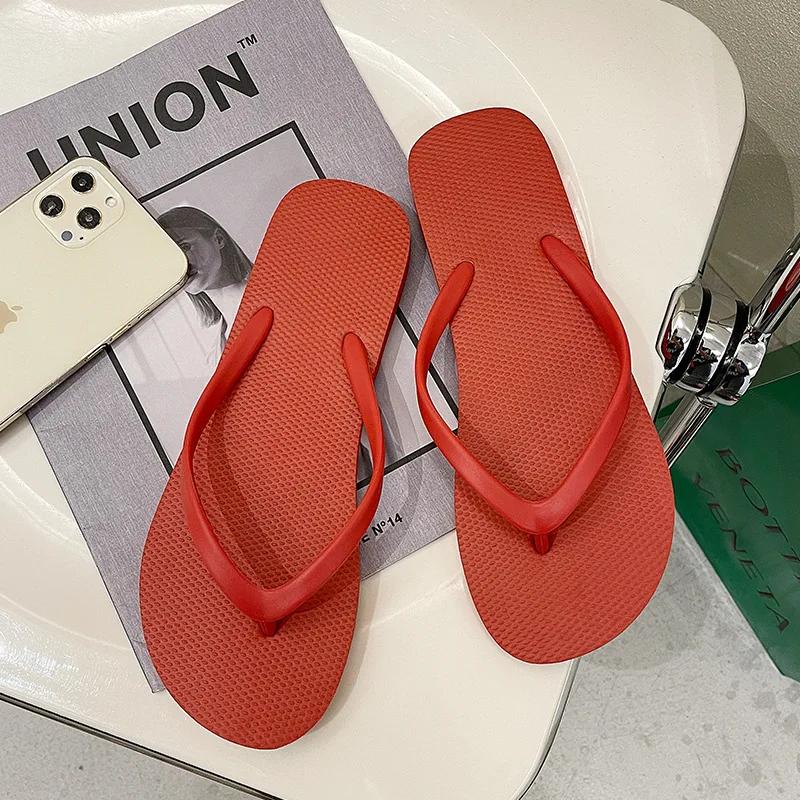 Fashion Summer Flip-flops Women'S Slippers Flat Sandals Home Color EVA Lightweight Shoes For Women Casual Slippers Drop Shipping 2025