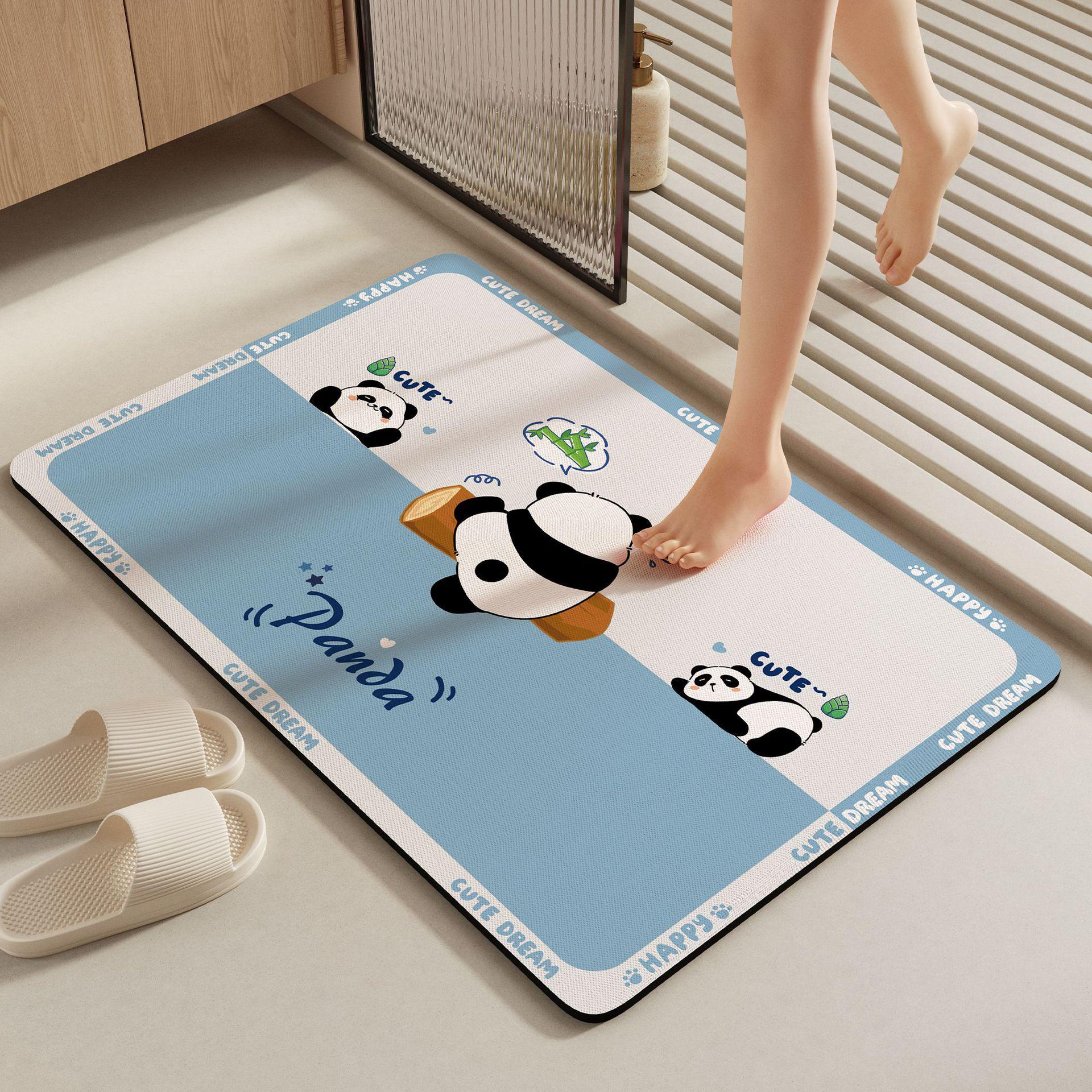 Diatomaceous Earth Quick-Dry Anti-Slip Bathroom Floor Mat 40*60cm