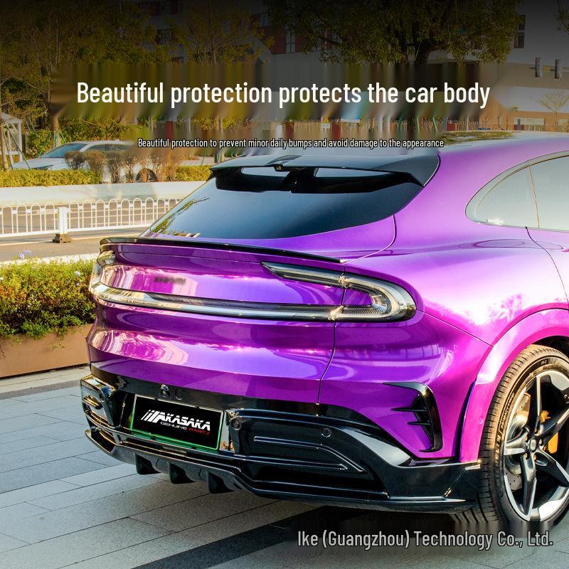 AKASAKA Sport Body Kit for Xiaomi YU7: Modified Front Lip, Rear Diffuser, and Side Skirts