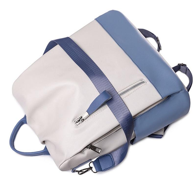 IELGY Женская сумка двойного назначения из мягкой кожи большой вместимости хаки — фото 6