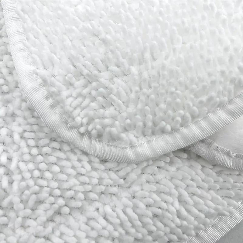 Kompatibel mit Vileda hochwertigem Ultrafeinfaser-Dampfmoppbezug, Dreieck-Ersatzwischtuchzubehör für Dampfreinigerteile