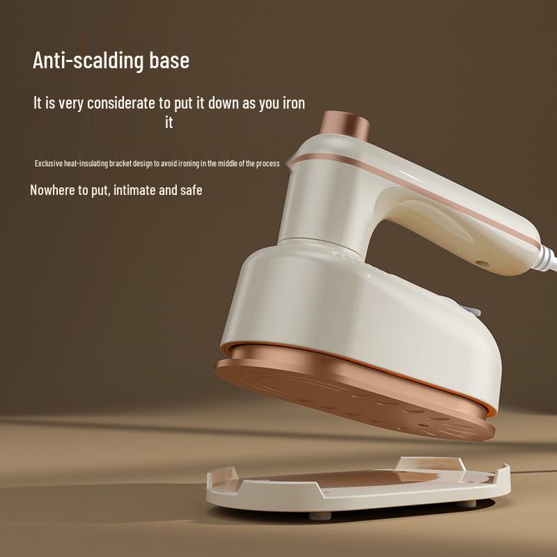 Portable Folding Mini Iron & Handheld Garment Steamer for Travel & Home