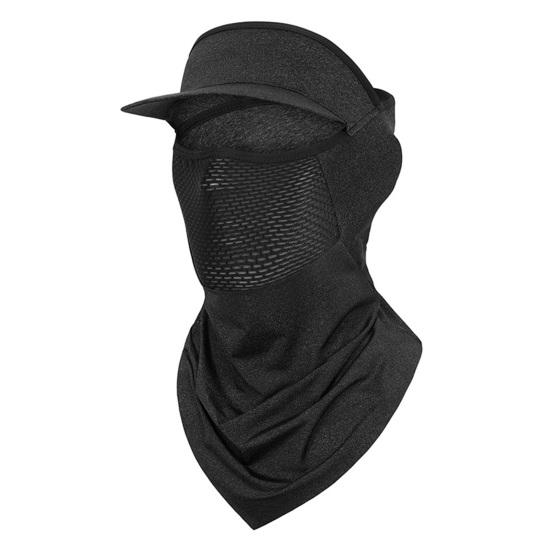 Face Guard Neck Gaiter Hat Breathable Windproof UV Protection Men Women Multi-Purpose Summer Outdoor Ice Silk Visor