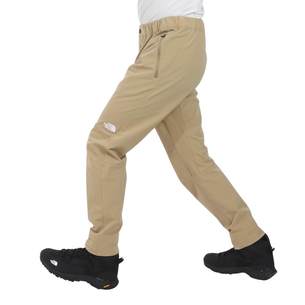 The North Face Alpine Light Kelp Size L Men's Pants, Water-Repellent, Stretch, Anti-Static, Tan,