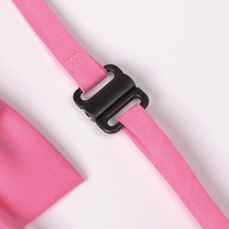 British Korean Style Red Black Men's Bow Single Layer Bow Tie