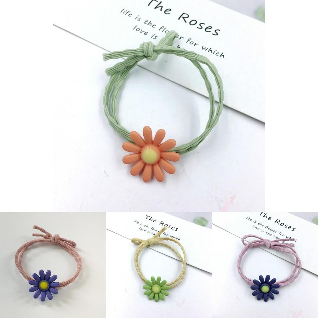 Beautiful Ins Women Daisy Hair Rope Headband With High-elastic Korean Rubber Band