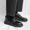 New Men Shoes Classic Men Dress Shoes Leather Wedding Shoes Men Formal Flats Business Shoes Flats Luxury Brand Black Shoes