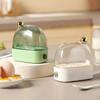 Bollitore Elettrico per Uova Cuocitore Automatico Bollitore Rapido per Uova Macchina per la Colazione Cuocitore Multi-Funzione per Uova 2 Uova Portatile Vapore per Cibo Nuovo