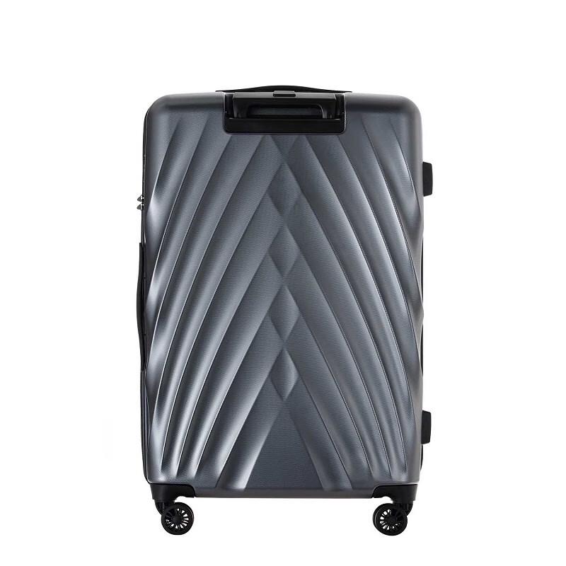 Crown PET Diamond Weave Lightweight Hardside Luggage 26 inch