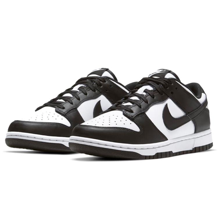 New Nike Dunk Low Retro White Black Panda Women's DD1503-101