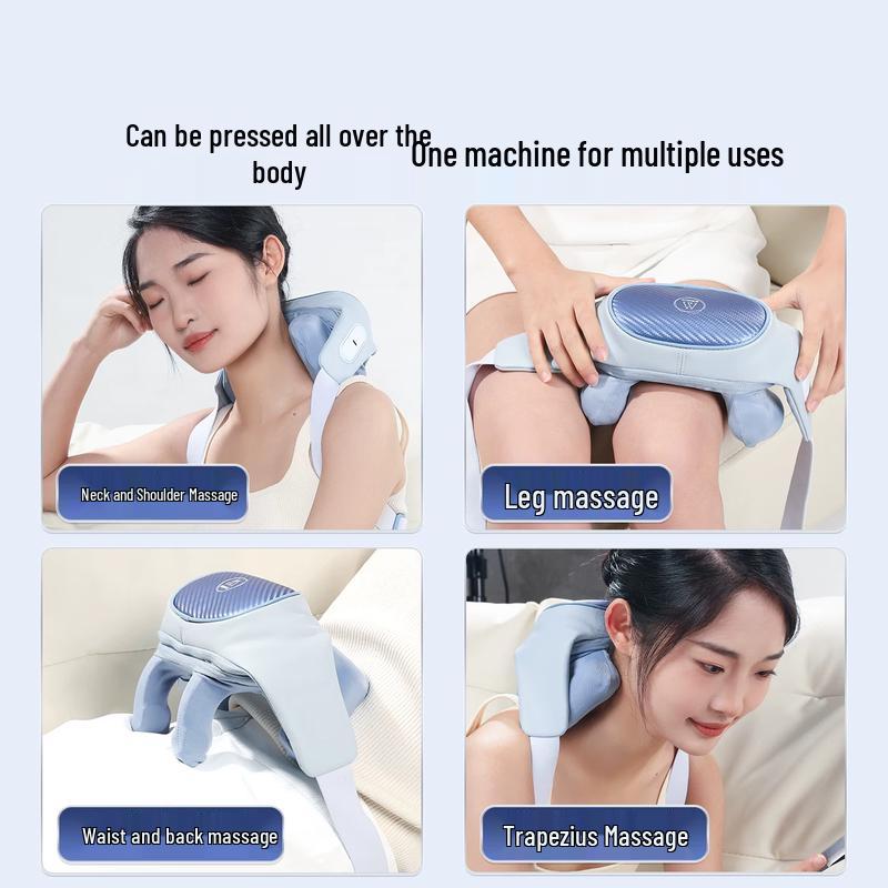 MIAOJIE R3 Supreme Upgrade Heated Shoulder & Neck Massager CN Plug (adapter Included)
