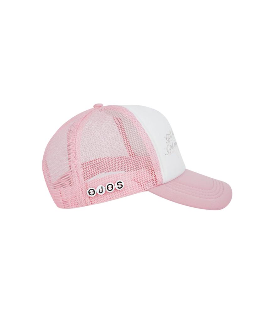 OJOS Girlboss Trucker Cap / Pink
