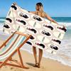 Mafalda Print Beach Towel, Large Soft Quick Dry Towel for Beach Camping Swimming