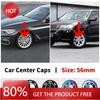 2025 Heiß 4 Stück 56mm Auto Radnabenkappe Abzeichen Logo Emblem für BMW E87 E30 E46 E28 E34 E39 E60 F02 F18 F35 G20 G03 G05 F10