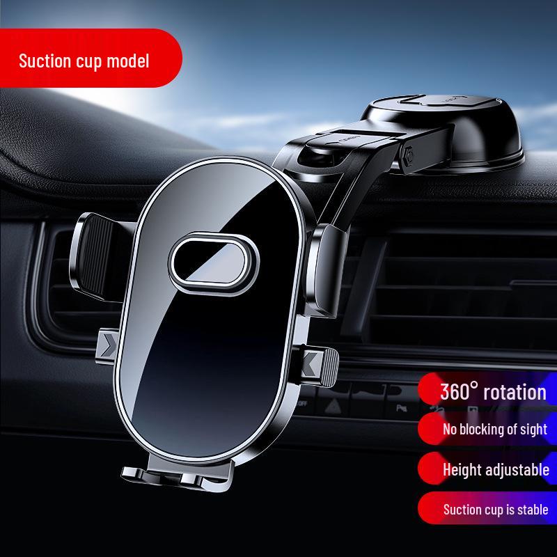 2025 Car Phone Holder with Suction Cup for Navigation - Universal Multifunctional Design