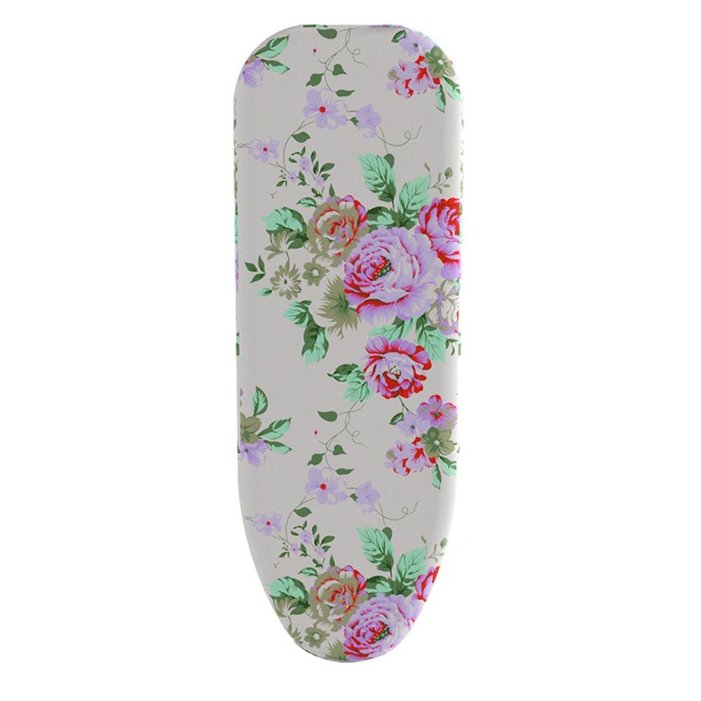 Floral Pattern Ironing Board Cover Thickened Elastic Ironing Board Cloth Stain Resistant Heat-resistant Ironing Heat Shield