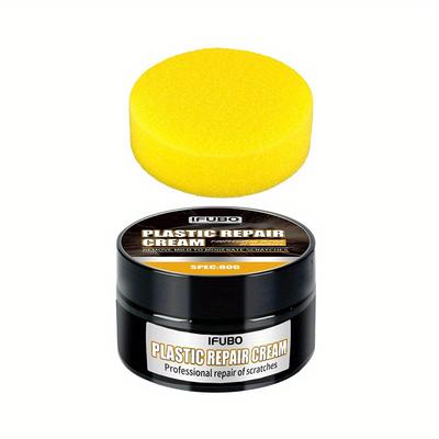 Automotive Plastic Scratch Repair Cream Interior Instrument Panel Plastic Scratch Removal Cream, Plastic and Leather Maintenance