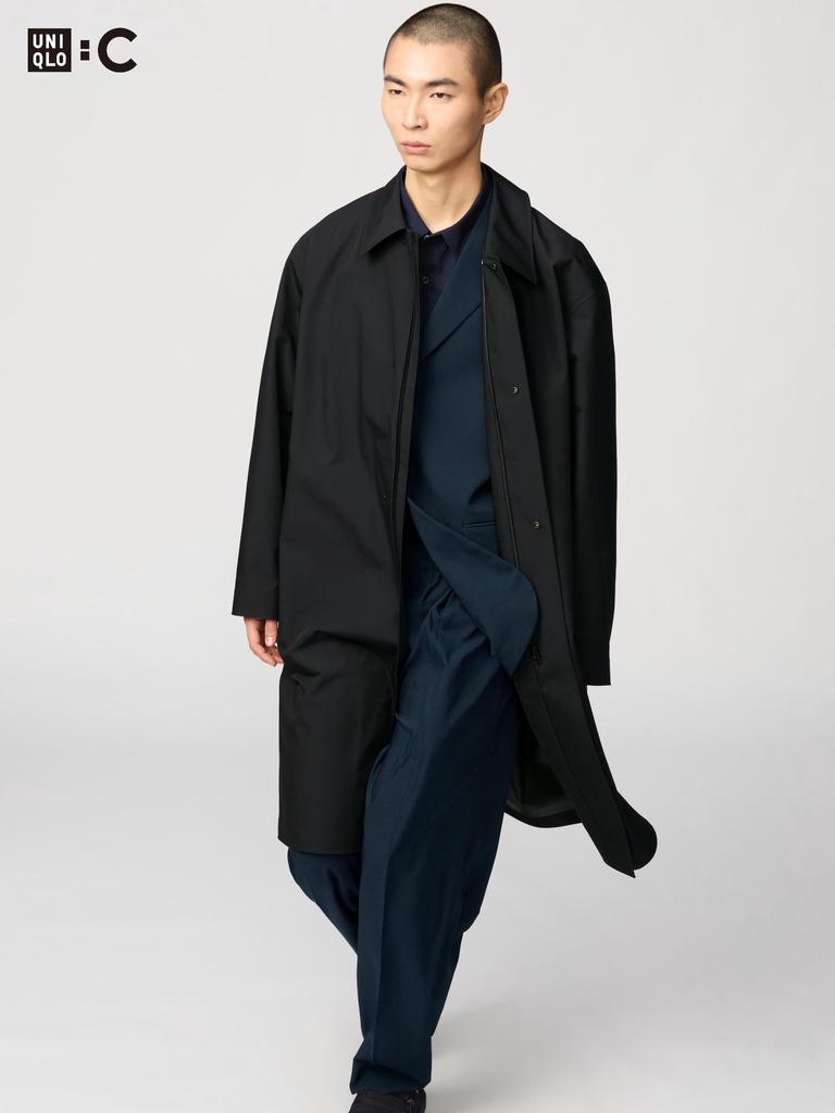 Uniqlo Block Tech Single Breasted Coat