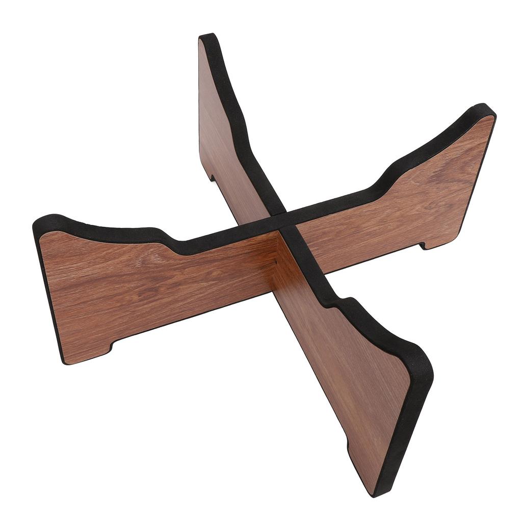 Ethereal Drum Bracket Stable Support Exquisite Wooden Tongue Drum Stand for Display