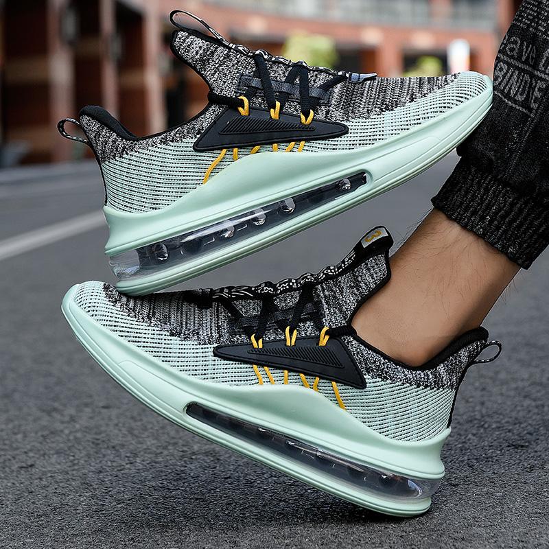 Sneakers Man Cheap High-quality Sports Gym Jogging Shoes Mesh Breathable Lace-up Casual Tennis Shoes Cushion Sports Shoes