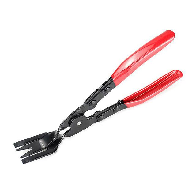 

Щипцы для снятия зажимов автомобильной отделки Инструмент для снятия обивки панели двери фургона Инструмент для ремонта и установки автомобильных фар красный