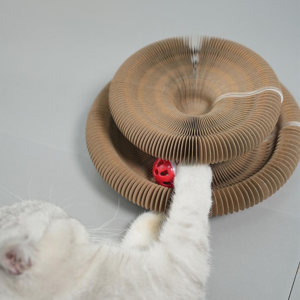 Scratcher Toys For Indoor Cats Kurlz Organ Scratcher Board, Cardboard Scratching Board Ball Scratcher Pad