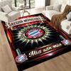 FC Bayern München Quadratische Teppiche sind eine großartige Wahl für Wohnzimmer, Schlafzimmer, Heimdekoration und als Geschenke.