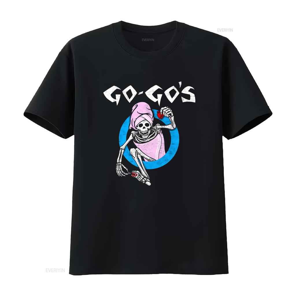 Retro Germ Germs The Go Gos Band T Shirt Funny Black S 5XL PB6921 Vintage Washed Graphic Casual Comfortable Unisex Fashion
