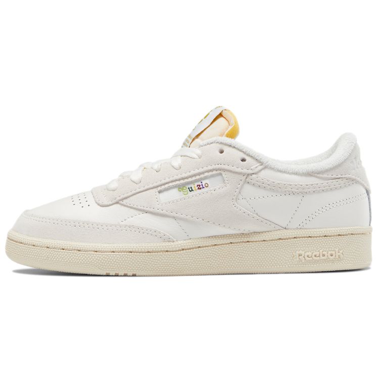 

Reebok Danielle Guizio x Club C 85 Chalk Unisex Кроссовки White Paper-White GZ3035